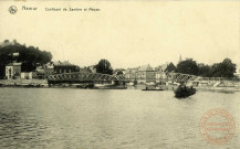Namur.Confluent de Sambre et Meuse.
