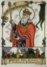 Saint-Charlemagne Patron des: Ecoliers, Instituteurs, Professeurs, etc