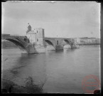 Avignon en novembre 1902 - Le Pont