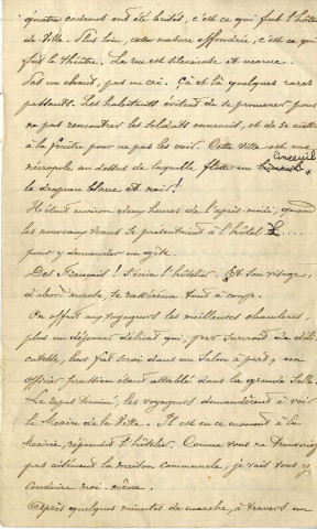 [Extrait de cinq ans après de Jules Claretie notamment du passage de Victor Hugo à Thionville].