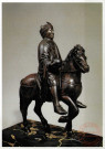 STATUETTE EQUESTRE DE CHARLEMAGNE