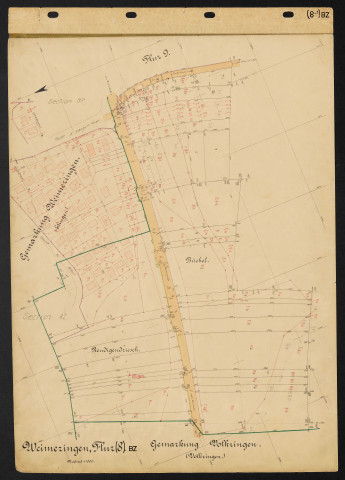 Weimeringen, Flur (8). BZ.