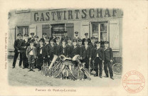 Fanfare de Fontoy - Lorraine - Mr Bagard négt. à Fentsch, Fontoy