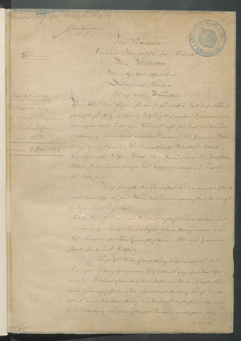État civil : registre de naissances, mariages et décès (1870)