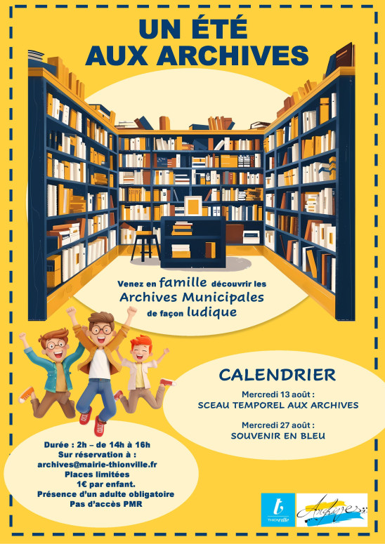 ACTU : Un été aux Archives Municipales