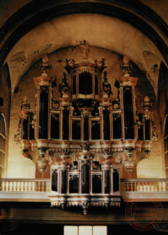 Thionville - Orgue de l'Eglise St Maximin (2e moitiè XVIIIe) - Buffet classé