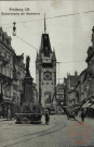 Freiburg I/B. Kaiserstrasse mit Martinstor.