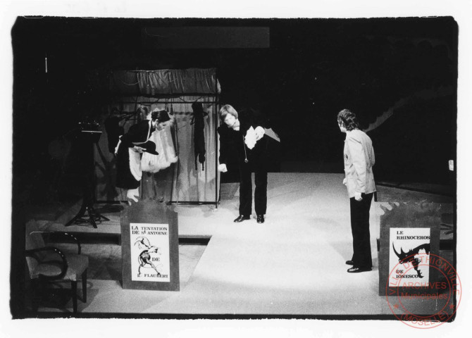 Spectacle du Théâtre Populaire de Lorraine : "La tentative de Saint-Antoine"