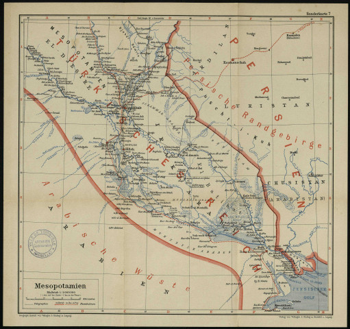 MESOPOTAMIEN. SONDERKARTE 7