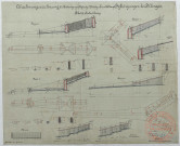 ABRECHNUNGSZEICHNUNG FÜR D. TROCKENLEGUNG U. ABGLEICHG. D. RUTSCHG. A. FUSSE D. S.O-HANG D. BEFESTIGUNGEN BEI ILLINGEN. BLATT 2. SÜDOSTHANG.