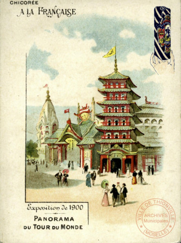 Exposition de 1900 - panorama du tour du monde