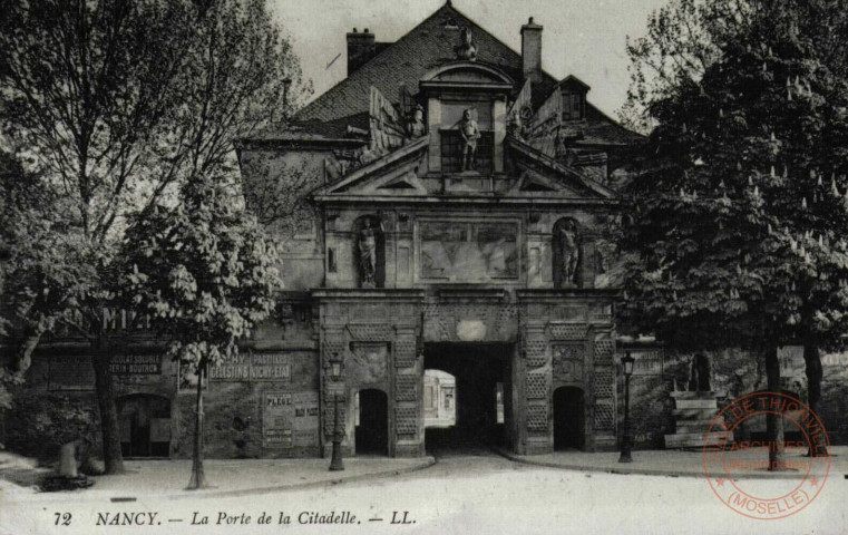 NANCY - La Porte de la Citadelle