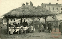Exposition de Liège 1905. Salle de Réjouissances. Village Sénégalais.