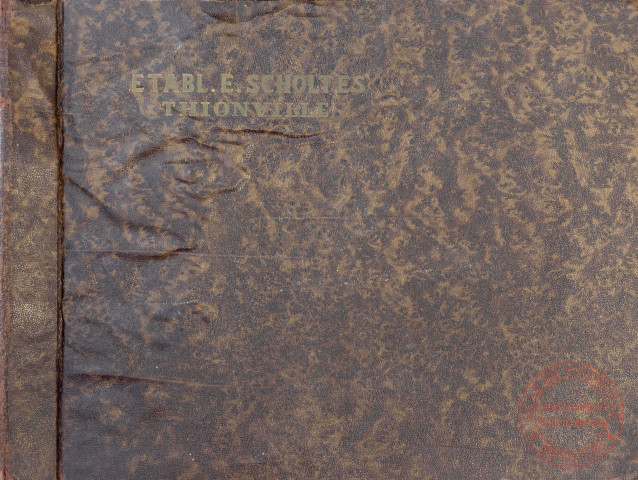 Album photo de l'établissement E. Scholtès Thionville (fabrique de cuisinières) comprenant 16 photographies (côtes 1Fi/1015 à 1Fi/1030)