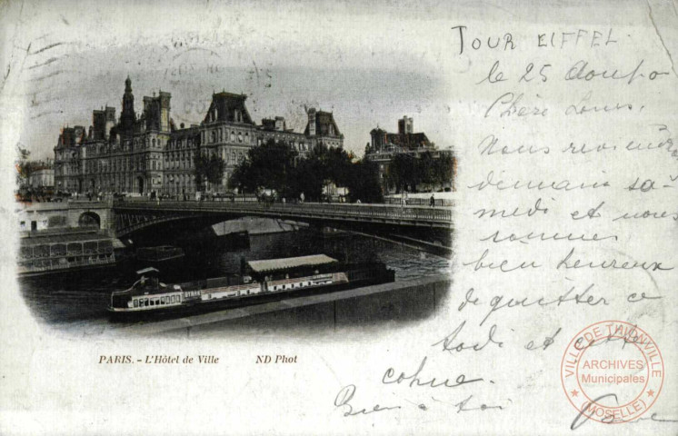 PARIS - L'Hôtel de Ville