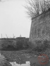 [Bastion II, place du Luxembourg et square du 11 Novembre au cours des travaux de démolition le 07 décembre 1961]