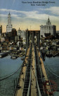 View from Brooklyn Bridge Tower, New York City.