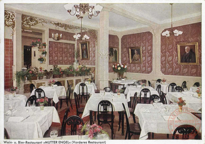 Wein-und Bier-Restaurant "Mutter Engel" Wiesbaden, Langgasse 52