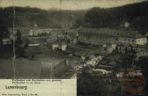 Luxembourg : Pfaffenthal vom Bockfelsen aus gesehen = Pfaffenthal vu du Bock