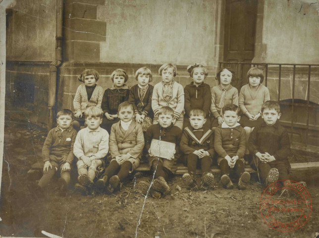 Photo de classe à l'école de Volkrangre