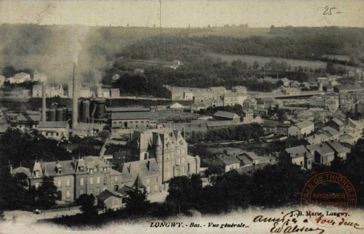 Longwy-Bas : vue générale