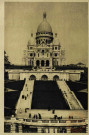 Le Sacré-Coeur de Montmartre et l'Escalier Monumental.