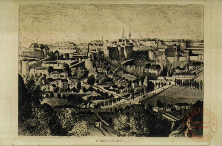 Luxembourg 1857