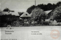 Diedenhofen - Die Stadmühle / Thionville - Le moulin de la ville - Thionville en 1902