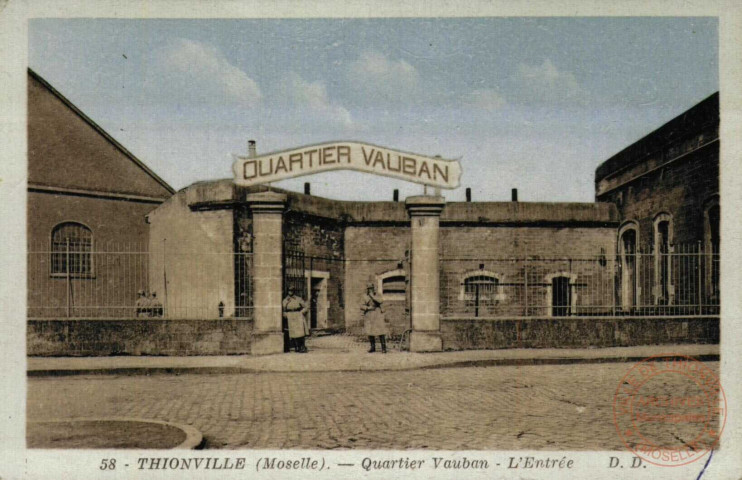 Thionville (moselle) - Quartier Vauban - L'Entrée