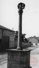 Calvaire daté 1570, rue Saint-Jacques à Sentzich (commune de Cattenom)