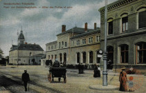 Diedenhofen - Post und Bahnhofsgebäude / Thionville - Hôtel des Postes et Gare