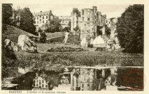 Beaufort. L'Ancien et le nouveau château.