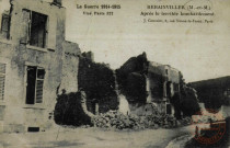 La Guerre 1914-1915.- REHAINVILLER M.-et-M.- Après le terrible bombardement.