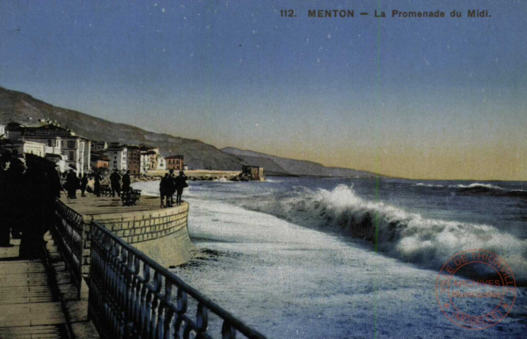 MENTON - LA PROMENADE DU MIDI