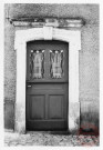Porte d'entrée d'une maison située à Puttelange-lès-Thionville.