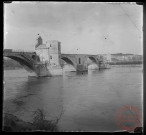 Avignon en novembre 1902 - Le Pont