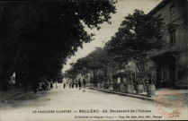 LE VAUCLUSE ILLUSTRE - BOLLENE - Boulevard de l'Ecluse