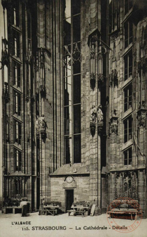 L'Alsace : Strasbourg : la Cathédrale : Détails