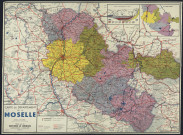 CARTE DU DEPARTEMENT DE LA MOSELLE