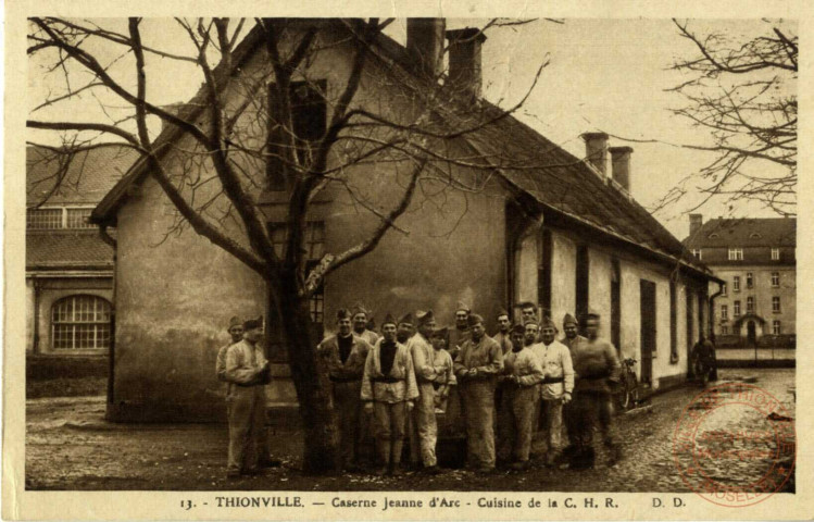 Thionville. Caserne Jeanne d'Arc - Cuisine de la C.H.R.