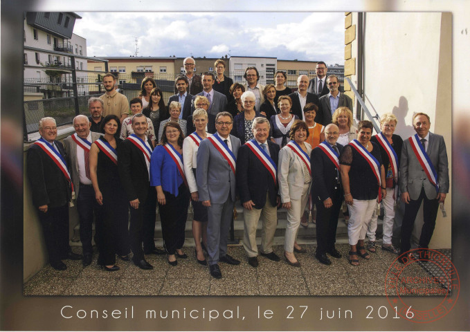 Conseil municipal, le 27 juin 2016