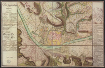 CARTE TOPOGRAPHIQUE DE LA VILLE DE TRÈVES ET DE SES ENVIRONS