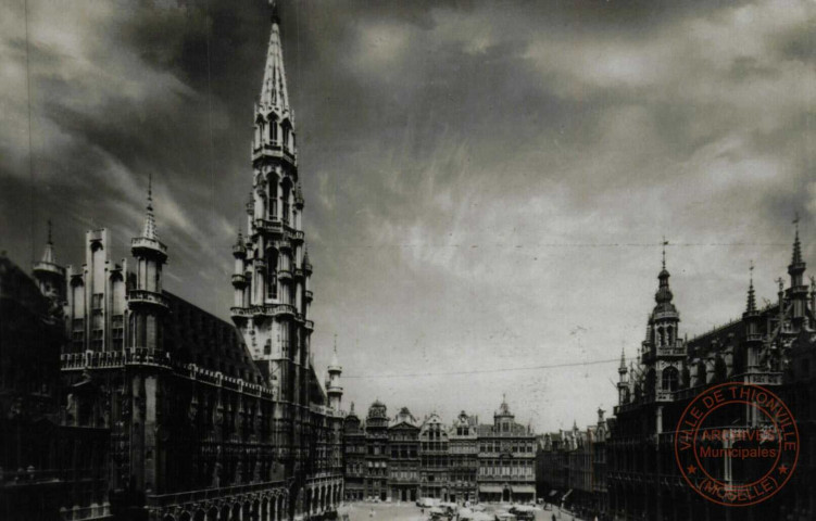 Bruxelles-Grand'Place-Vue Générale.