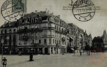 Diedenhofen Ecke Parkstrasse und Kaiser Wilhelm-Promenade - Thionville Rue du Parc et Promenade Empereur Guillaume