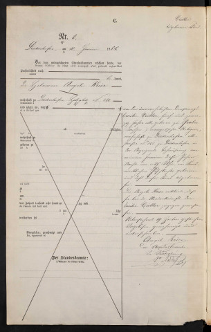 État civil : registre de décès (1886)