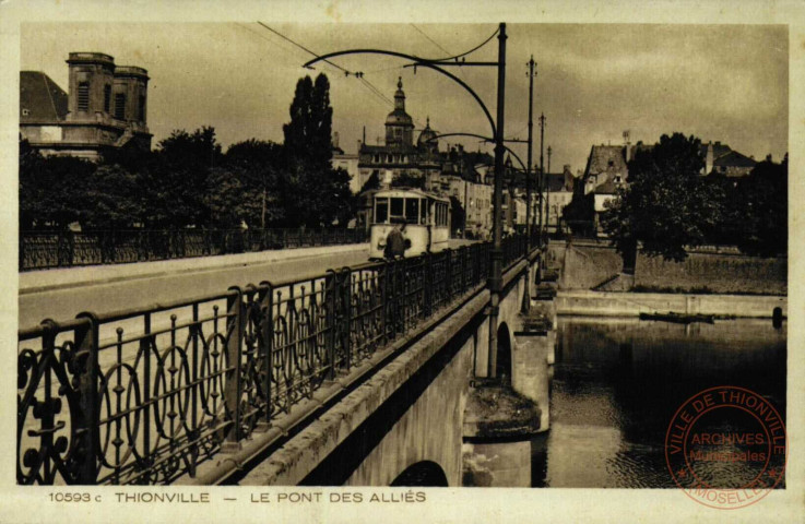 Thionville : Le Pont des Alliés