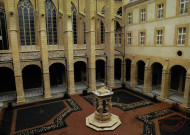 L'Abbaye Saint-Clément Metz (XVIIe siècle) devenue l'Hôtel de Région, Siège des Assemblées Régionales de Lorraine