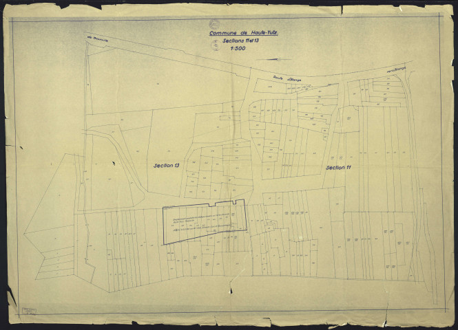 COMMUNE DE HAUTE-YUTZ SECTIONS 11 ET 13