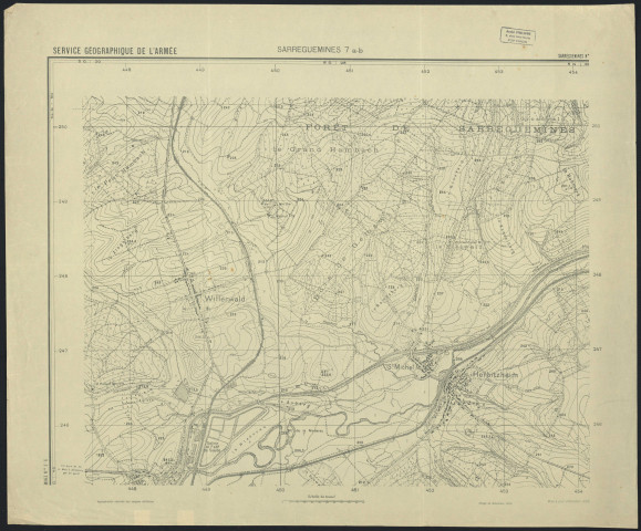 SARREGUEMINES 7 a-b