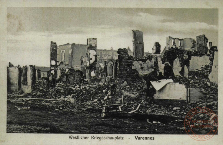 Westlicher Kriegsschauplatz - Varennes